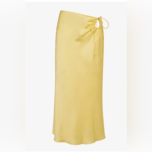 Rumored Yellow Pencil Skirt - Picture 4 of 5